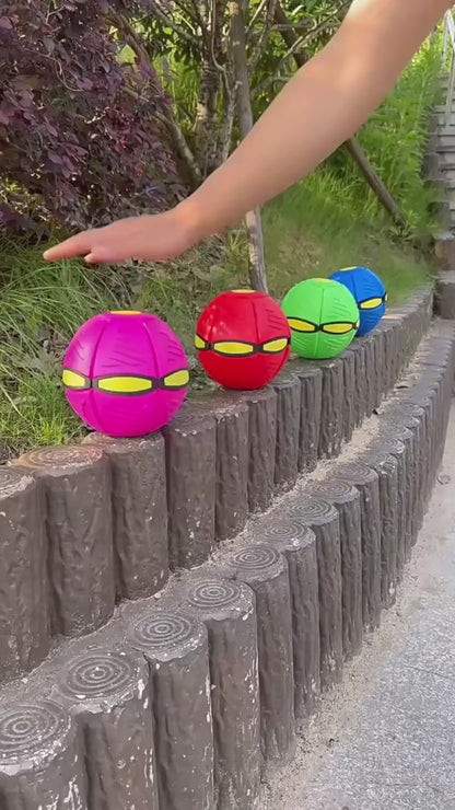 palla rimbalzante con disco volante